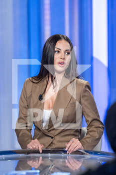 2023-02-21 - Kalima El Mahrough - Ruby during the Porta a Porta broadcast on Rai 1 at the Rai studios in Via Teulada on February 21, 2023 in Rome, Italy. 
(Photo by Fabrizio Corradetti / Livemedia) - PORTA A PORTA BROADCAST ON RAI 1 AT THE RAI STUDIOS IN VIA TEULADA ON FEBRUARY 21, 2023 - NEWS - EVENTS