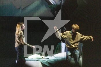 28/02/2023 - Stefania Rocca and Bryan Ceotto perform in 'La madre di Eva' premiere at Giorgio Gaber theatre in Milan, February the 28th, 2023. ©Photo: Cinzia Camela. - LA MADRE DI EVA - STEFANIA ROCCA - NEWS - EVENTI