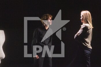 28/02/2023 - Stefania Rocca and Bryan Ceotto perform in 'La madre di Eva' premiere at Giorgio Gaber theatre in Milan, February the 28th, 2023. ©Photo: Cinzia Camela. - LA MADRE DI EVA - STEFANIA ROCCA - NEWS - EVENTI