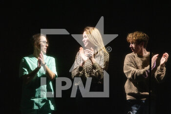 2023-02-28 - Stefania Rocca and Bryan Ceotto perform in 'La madre di Eva' premiere at Giorgio Gaber theatre in Milan, February the 28th, 2023. ©Photo: Cinzia Camela. - LA MADRE DI EVA - STEFANIA ROCCA - NEWS - EVENTS