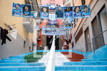 2023-03-30 - Decorations soccer scudetto, Naples champions of Italy - DECORATIONS SOCCER SCUDETTO IN NAPLES - NEWS - EVENTS