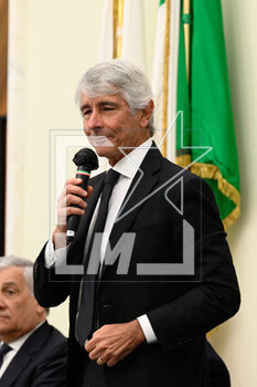 2023-04-12 - Andrea Abodi during press conference to present the DS Automobiles 80th Italian Open at the Coni Hall of Honor April 12, 2023 in Rome, Italy. - PRESS CONFERENCE TO PRESENT THE DS AUTOMOBILES 80TH ITALIAN OPEN - NEWS - EVENTS