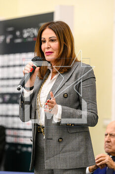 2023-04-12 - Daniela Santanche’ during press conference to present the DS Automobiles 80th Italian Open at the Coni Hall of Honor April 12, 2023 in Rome, Italy. - PRESS CONFERENCE TO PRESENT THE DS AUTOMOBILES 80TH ITALIAN OPEN - NEWS - EVENTS