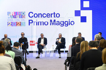2023-04-26 - during 1st May Concert Presentation Press Conference, at Studies of the RAI Italian Radio Television, 26th April 2023, Rome, Italy - 1ST MAY CONCERT PRESENTATION PRESS CONFERENCE - NEWS - EVENTS