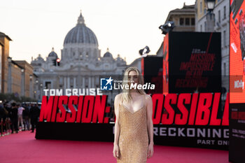2023-06-19 - Vanessa Kirby (in a Miu Miu dress) attends the Global Premiere of Paramount Pictures' 