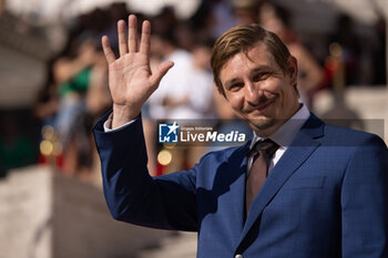 2023-06-19 - Frederick Schmidt attends the Red Carpet at the Global Premiere of Paramount Pictures' 