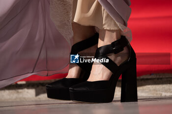 2023-06-19 - Pom Klementieff (shoes detail) attends the Red Carpet at the Global Premiere of Paramount Pictures' 