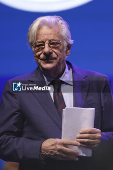 2023-09-29 - Giancarlo Giannini is an Italian actor, voice actor and director during the Forza Italia congress in Pestum September 29, 2023. - ITALY:  BERLUSCONI DAY, CONVENTION FORZA ITALIA  - NEWS - EVENTS