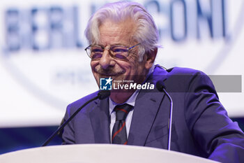 2023-09-29 - Giancarlo Giannini is an Italian actor, voice actor and director during the Forza Italia congress in Pestum September 29, 2023. - ITALY:  BERLUSCONI DAY, CONVENTION FORZA ITALIA  - NEWS - EVENTS