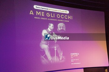 2023-11-04 - detail of the exhibition - A ME  GLI OCCHI - MAGHI, FORZUTI, ILLUSIONISTI, FACHIRI E CINEMA - NEWS - EVENTS
