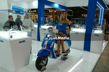 2023-11-07 - Polini stand at 80th edition of EICMA - Milan International Exhibition of Cycle and Motorcycle at Rho Fair on November 7, 2023, Rho - Milan, Italy. - EICMA - 80TH EDITION OF INTERNATIONAL CYCLE AND MOTORCYCLE EXHIBITION - NEWS - EVENTS
