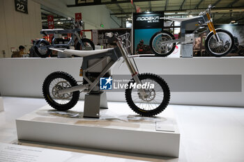 2023-11-07 - Cake Bukk electric trial bike at 80th edition of EICMA - Milan International Exhibition of Cycle and Motorcycle at Rho Fair on November 7, 2023, Rho - Milan, Italy. - EICMA - 80TH EDITION OF INTERNATIONAL CYCLE AND MOTORCYCLE EXHIBITION - NEWS - EVENTS