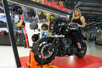 2023-11-07 - SMK Helmets exposed at 80th edition of EICMA - Milan International Exhibition of Cycle and Motorcycle at Rho Fair on November 7, 2023, Rho - Milan, Italy. - EICMA - 80TH EDITION OF INTERNATIONAL CYCLE AND MOTORCYCLE EXHIBITION - NEWS - EVENTS