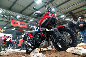 2023-11-07 - Moto Motion X-Cape 649 exposed at 80th edition of EICMA - Milan International Exhibition of Cycle and Motorcycle at Rho Fair on November 7, 2023, Rho - Milan, Italy. - EICMA - 80TH EDITION OF INTERNATIONAL CYCLE AND MOTORCYCLE EXHIBITION - NEWS - EVENTS