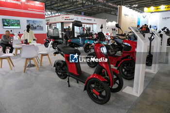 2023-11-07 - Urban alternative electric veichles exposed at 80th edition of EICMA - Milan International Exhibition of Cycle and Motorcycle at Rho Fair on November 7, 2023, Rho - Milan, Italy. - EICMA - 80TH EDITION OF INTERNATIONAL CYCLE AND MOTORCYCLE EXHIBITION - NEWS - EVENTS