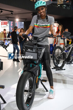 2023-11-07 - Yamaha alternative urban electric cycle expose at 80th edition of EICMA - Milan International Exhibition of Cycle and Motorcycle at Rho Fair on November 7, 2023, Rho - Milan, Italy. - EICMA - 80TH EDITION OF INTERNATIONAL CYCLE AND MOTORCYCLE EXHIBITION - NEWS - EVENTS