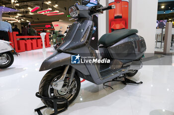 2023-11-07 - Lambretta scooter exposed at 80th edition of EICMA - Milan International Exhibition of Cycle and Motorcycle at Rho Fair on November 7, 2023, Rho - Milan, Italy. - EICMA - 80TH EDITION OF INTERNATIONAL CYCLE AND MOTORCYCLE EXHIBITION - NEWS - EVENTS