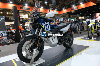 2023-11-07 - Husquarna Norden 901 exposed at 80th edition of EICMA - Milan International Exhibition of Cycle and Motorcycle at Rho Fair on November 7, 2023, Rho - Milan, Italy. - EICMA - 80TH EDITION OF INTERNATIONAL CYCLE AND MOTORCYCLE EXHIBITION - NEWS - EVENTS