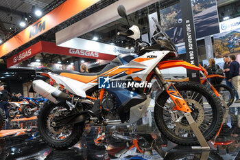2023-11-07 - KTM 890R Enduro Bike exposed at 80th edition of EICMA - Milan International Exhibition of Cycle and Motorcycle at Rho Fair on November 7, 2023, Rho - Milan, Italy. - EICMA - 80TH EDITION OF INTERNATIONAL CYCLE AND MOTORCYCLE EXHIBITION - NEWS - EVENTS