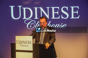 2023-12-19 - Christmas greetings to the Udinese Club, Franco Collavino - UDINESE CHRISTMAS PARTY AT BLUENERGY STADIUM - NEWS - EVENTS