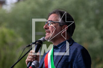 2023-05-07 - Roberto Cammarata, president of Municipality Council of Brescia - BERGAMO-BRESCIA IN CAMMINO - REPORTAGE - EVENTS