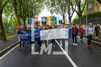 2023-05-07 - Opening banner of the march - BERGAMO-BRESCIA IN CAMMINO - REPORTAGE - EVENTS