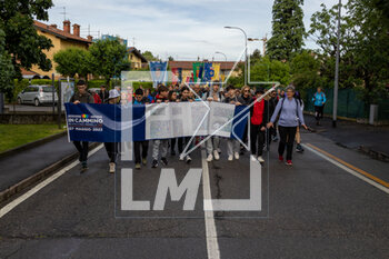 2023-05-07 - Opening banner of the march - BERGAMO-BRESCIA IN CAMMINO - REPORTAGE - EVENTS
