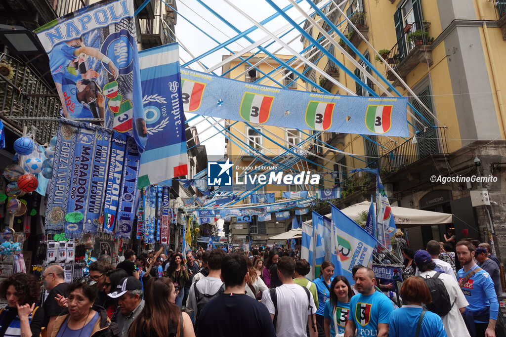 Napoli fans celebrations - REPORTAGE - EVENTS