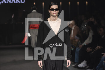 2023-02-01 - Canaku ‘No dress code’ collection presented during Altamoda fashion runway on Febraury 1, 2023 at Pratibus District in Rome, Italy - CANAKU FASHION SHOW - ALTAROMA FASHION WEEK - NEWS - FASHION