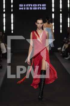 2023-02-01 - Simone Missano collection presented during Altamoda fashion runway on Febraury 1, 2023 at Pratibus District in Rome, Italy - ROME IS MY RUNWAY #2 - ALTAROMA FASHION WEEK - NEWS - FASHION