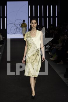 2023-02-01 - Giuliet Francoismarie collection presented during Altamoda fashion runway on Febraury 1, 2023 at Pratibus District in Rome, Italy - ROME IS MY RUNWAY #2 - ALTAROMA FASHION WEEK - NEWS - FASHION