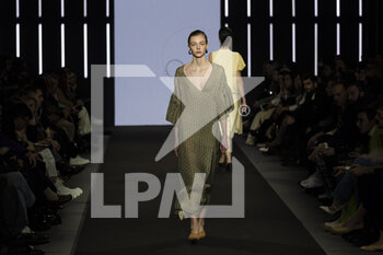 2023-02-01 - Giuliet Francoismarie collection presented during Altamoda fashion runway on Febraury 1, 2023 at Pratibus District in Rome, Italy - ROME IS MY RUNWAY #2 - ALTAROMA FASHION WEEK - NEWS - FASHION