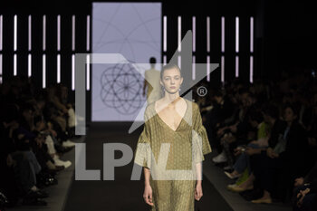 2023-02-01 - Giuliet Francoismarie collection presented during Altamoda fashion runway on Febraury 1, 2023 at Pratibus District in Rome, Italy - ROME IS MY RUNWAY #2 - ALTAROMA FASHION WEEK - NEWS - FASHION