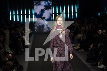 2023-02-01 - Marinella Piccinno collection presented during Altamoda fashion runway on Febraury 1, 2023 at Pratibus District in Rome, Italy - ROME IS MY RUNWAY #2 - ALTAROMA FASHION WEEK - NEWS - FASHION