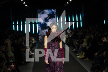 2023-02-01 - Marinella Piccinno collection presented during Altamoda fashion runway on Febraury 1, 2023 at Pratibus District in Rome, Italy - ROME IS MY RUNWAY #2 - ALTAROMA FASHION WEEK - NEWS - FASHION