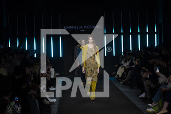 2023-02-01 - Marinella Piccinno collection presented during Altamoda fashion runway on Febraury 1, 2023 at Pratibus District in Rome, Italy - ROME IS MY RUNWAY #2 - ALTAROMA FASHION WEEK - NEWS - FASHION