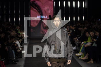 2023-02-01 - _Dennj_ collection presented during Altamoda fashion runway on Febraury 1, 2023 at Pratibus District in Rome, Italy - ROME IS MY RUNWAY #2 - ALTAROMA FASHION WEEK - NEWS - FASHION