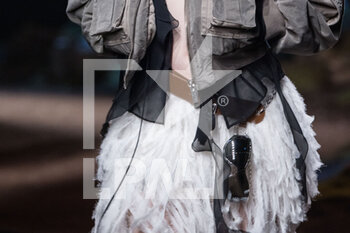 2023-02-23 - A model (detail) walks the runway at the Blumarine fashion show during the Milan Fashion Week Womenswear Fall/Winter 2023/2024 on February 23, 2023 in Milan, Italy.©Photo: Cinzia Camela. - BLUMARINE - FASHION SHOW - NEWS - FASHION