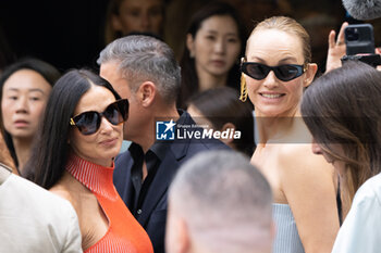 2023-09-20 - Demi Moore and Amber Valletta arrive at the Fendi Spring Summer 2024 fashion show on September 20, 2023 in Milan, Italy. ©Photo: Cinzia Camela. - FENDI - CELEBRITY - MILAN FASHION WEEK - WOMENSWEAR SPRING/SUMMER 2024 - NEWS - FASHION