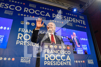 2023-02-13 - Electoral committee for Francesco Rocca president on February 13 2023 in Rome, Italy in the photo: Francesco Rocca
(Photo by Fabrizio Corradetti / Livemedia) - LAZIO REGIONAL ELECTIONS 2023 ELECTORAL COMMITTEE FOR FRANCESCO ROCCA PRESIDENT  - NEWS - POLITICS