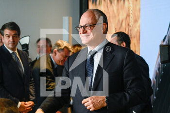2023-02-17 - Roberto Gualtieri during inauguration of the European Experience interactive space dedicated to David Sassoli February 17, 2022 in Rome, Italy. - INAUGURATION OF THE EUROPEAN EXPERIENCE INTERACTIVE SPACE DEDICATED TO DAVID SASSOLI  - NEWS - POLITICS