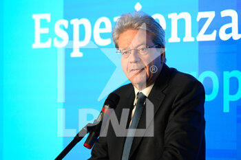 2023-02-17 - Paolo Gentiloni European Commissioner for Economic and Monetary Affairs during inauguration of the European Experience interactive space dedicated to David Sassoli February 17, 2022 in Rome, Italy. - INAUGURATION OF THE EUROPEAN EXPERIENCE INTERACTIVE SPACE DEDICATED TO DAVID SASSOLI  - NEWS - POLITICS