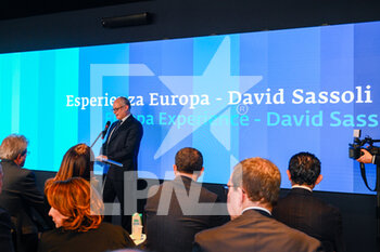 2023-02-17 - Roberto Gualtieri Mayor of Rome during inauguration of the European Experience interactive space dedicated to David Sassoli February 17, 2022 in Rome, Italy. - INAUGURATION OF THE EUROPEAN EXPERIENCE INTERACTIVE SPACE DEDICATED TO DAVID SASSOLI  - NEWS - POLITICS