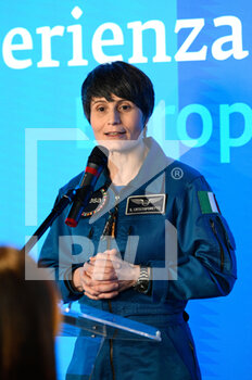2023-02-17 - Samantha Cristoforetti Italian astronaut during inauguration of the European Experience interactive space dedicated to David Sassoli February 17, 2022 in Rome, Italy. - INAUGURATION OF THE EUROPEAN EXPERIENCE INTERACTIVE SPACE DEDICATED TO DAVID SASSOLI  - NEWS - POLITICS