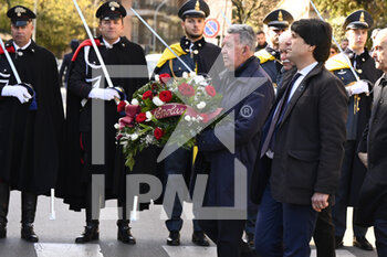 16/03/2023 - During the 45th anniversary of the kidnapping of Aldo Moro and the massacre of his escort on March 16, 2023 at Via Fani, Rome, Italy. - 45TH ANNIVERSARY OF THE KIDNAPPING OF ALDO MORO - NEWS - POLITICA