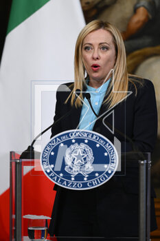 2023-04-05 - The meeting with the Prime Minister of Spain Pedro Sanchez and Prime Minister of Italy Giorgia Meloni, Aprile 5 2023, Palazzo Chigi, Rome, Italy. - MEETING WITH THE PRIME MINISTER OF SPAIN PEDRO SáNCHEZ AND PRIME MINISTER OF ITALY GIORGIA MELONI - NEWS - POLITICS