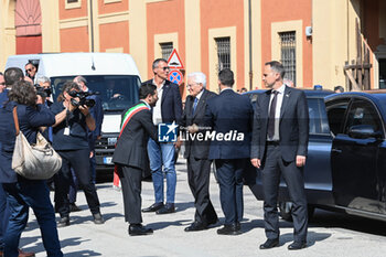 2023-05-30 - Mayor Davide Ranalli welcomes the President of the Italian Republic Sergio Mattarella to Lugo di Romagna on a visit to the areas affected by the floods in Emilia Romagna - SERGIO MATTARELLA IN VISITA A LUGO DI ROMAGNA - NEWS - POLITICS