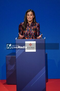 2023-05-30 - Spanish Queen Letizia Ortiz during a Commemorative event for the World Day of the Red Cross and Red Crescent Societies in Madrid on Tuesday, 30 May 2023. La Reina Letizia en los actos de la Cruz Roja en Madrid Cordon Press - LA REINA LETIZIA EN LOS ACTOS DE LA CRUZ ROJA EN MADRID - NEWS - POLITICS