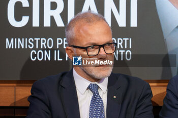 2023-10-18 - Ernesto Maria Ruffini, director of the Revenue Agency - CEO FOR LIFE AWARDS ITALIA 2023 - NEWS - POLITICS