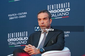 2023-12-14 - Roberto Occhiuto, politician - ATREJU, POLITICAL DEMONSTRATION ORGANIZED BY FRATELLI D'ITALIA, GIORGIA MELONI'S PARTY -  FIRST DAY - NEWS - POLITICS